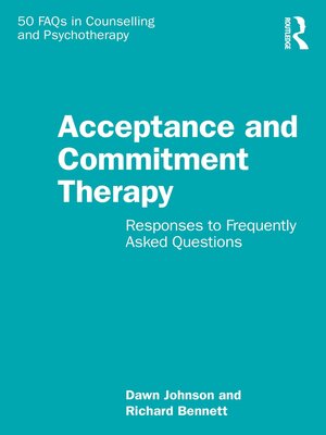 cover image of Acceptance and Commitment Therapy